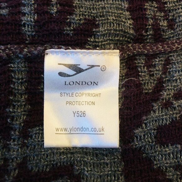 Y London Women Open Front Sweater Vest Duster Fringe 70s Style Retro Boho Chic - Picture 5 of 6